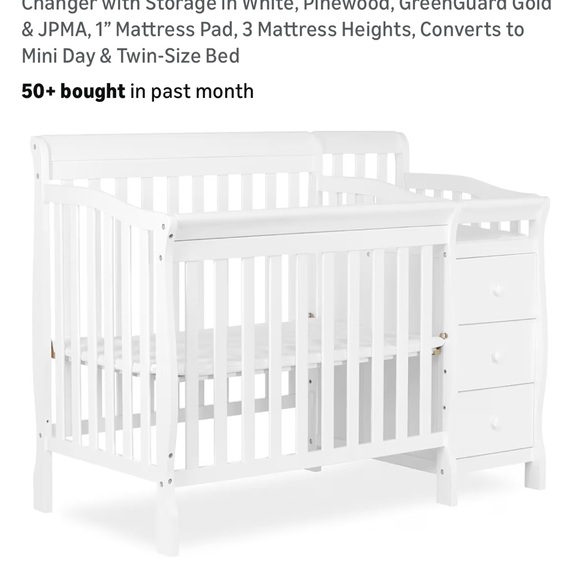 Newton Breathable Crib Mattress in White - Picture 4 of 4